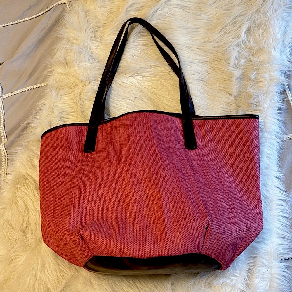 Neiman Marcus Pink Large Tote